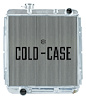 Aluminum Performance Radiator 1964.5-1966 Ford Mustang 5.0L V8 w/Manual Transmission - Staggered Inlet/Outlet - image 1