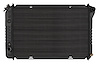 FOM578AB Black Night Rider Series Aluminum Radiator for 1971-1973 Ford Mustang, Auto Trans - image 1