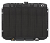 FOM587AB Black Night Rider Series Aluminum Performance Radiator for 1967-1970 Ford Mustang w/Small Block, Auto Trans - image 1