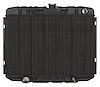 FOM588AB Black Night Rider Series Aluminum Performance Radiator for 1967-1970 Ford Mustang w/Big Block, Auto Trans - image 1