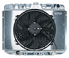 Aluminum Performance Radiator with Fan 1967-1970 Ford Mustang