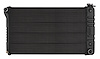 GMA43AB Black Night Rider Series Aluminum Performance Radiator for 1966-1971 Oldsmobile 442 - image 1