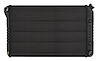 GMG544AB Black Night Rider Series Aluminum Radiator for 1978-1988 GM G-Body, Auto Trans