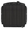 GMT567AB Black Night Rider Series Aluminum Radiator for 1955-1959 Chevy Pickup - image 1