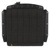 GMT567AB Black Night Rider Series Aluminum Radiator for 1955-1959 Chevy Pickup - image 2