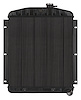 GMT568AB Black Night Rider Series Aluminum Radiator for 1947-1954 Chevy Pickup - image 1
