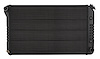 GPF18AB Black Night Rider Series Aluminum Radiator for 1970-1981 Pontiac Firebird, Auto Trans - image 1