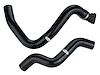 HFOR30 Silicone Radiator Hose Kit for 2011-2014 Ford Mustang GT, 1979-1993 Ford Mustang Fox Body Coyote Swap [Black] - image 1
