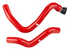 HFOR30R Silicone Radiator Hose Kit for 2011-2014 Ford Mustang GT, 1979-1993 Ford Mustang Fox Body Coyote Swap [Red] - image 1