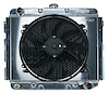 Aluminum Performance Radiator with Fan 1966-1973 Mopar B, C & E-Body - image 1