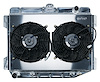 Aluminum Performance Radiator with Fan 1970-1974 Dodge Challenger - image 1
