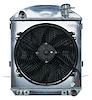 Crossflow Aluminum Performance Radiator with Fan 1924-1927 T-Bucket Roadsters - image 1