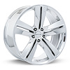 081092 RTX-Series SMS Wheel [Size: 18" x 7.50"] Chrome / PVD Finish