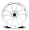 081103 R-Spec Series Stag Wheel [Size: 17" x 8"] Satin White Finish - image 2