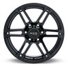 081323 Off-Road Series Slate Wheel [Size: 20" x 9"] Satin Black Finish - image 2