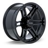 081323 Off-Road Series Slate Wheel [Size: 20" x 9"] Satin Black Finish - image 3
