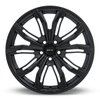 081639 RTX-Series Black Widow Wheel [Size: 18" x 8"] Satin Black Finish - image 2