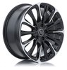 081672 RTX-Series Poison Wheel [Size: 17" x 7.50"] Black Machined Finish - image 3