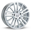 081754 OE-Series Cosmos Wheel [Size: 17" x 7.50"] Silver Finish - image 1