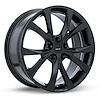 082018 OE-Series Flint Wheel [Size: 18" x 8"] Satin Black Finish - image 1