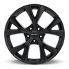 082033 OE-Series Najin Wheel [Size: 18" x 8"] Satin Black Finish - image 2