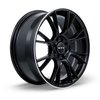 082078 RTX-Series Vapor Wheel [Size: 17" x 7.50"] Black Machined Finish - image 3