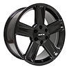 082181 RTX-Series Glacier Wheel [Size: 18" x 8"] Satin Black Finish - image 1