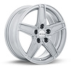 082204 RTX-Series Frost Wheel [Size: 17" x 7"] Silver Finish - image 1