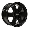 082229 OE-Series Denver Wheel [Size: 17" x 8"] Satin Black Finish - image 1