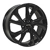 082231 OE-Series Nikko Wheel [Size: 16" x 7"] Gloss Black Finish - image 1