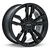 082360 OE-Series Stade Wheel [Size: 17" x 8"] Black Finish - image 1