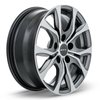 082579 OE-Series Windsor Wheel [Size: 17" x 7"] Gunmetal Machined Finish - image 3