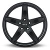 082590 RTX-Series Frost Wheel [Size: 17" x 7"] Satin Black Finish - image 2