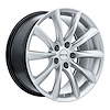 082700 OE-Series Alto Wheel [Size: 19" x 8.50"] Hyper Silver Finish - image 1
