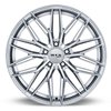082717 R-Spec Series SW20 Wheel [Size: 18" x 8.50"] Silver w/ Machined Face Finish - image 2
