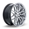 082717 R-Spec Series SW20 Wheel [Size: 18" x 8.50"] Silver w/ Machined Face Finish - image 3