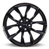 082734 OE-Series Spider Wheel [Size: 18" x 8.50"] Gloss Black Finish - image 2