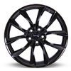 082737 OE-Series Spider Wheel [Size: 19" x 8.50"] Gloss Black Finish - image 2