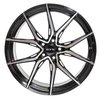 082819 RTX-Series Slick Wheel [Size: 19" x 8.50"] Black Machined Finish - image 2