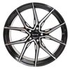 082820 RTX-Series Slick Wheel [Size: 20" x 9"] Black Machined Finish - image 2