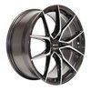 082820 RTX-Series Slick Wheel [Size: 20" x 9"] Black Machined Finish - image 3