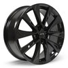 082872 OE-Series Noda Wheel [Size: 17" x 7.50"] Gloss Black Finish - image 3