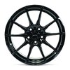 082881 RTX-Series SL01 Wheel [Size: 16" x 7"] Gloss Black Finish - image 2