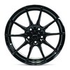082882 RTX-Series SL01 Wheel [Size: 17" x 7.50"] Gloss Black Finish - image 2