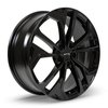 082884 OE-Series Asan Wheel [Size: 17" x 7"] Gloss Black Finish - image 3