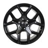 082886 OE-Series Dallas Wheel [Size: 18" x 8"] Satin Black Finish - image 2