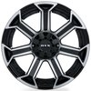 082920 Off-Road Series Peak Wheel [Size: 18" x 9"] Gloss Black Machined Finish - image 2