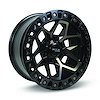 082922 Off-Road Series Zion Wheel [Size: 17" x 9"] Satin Black Tinted Bronze Finish - image 1