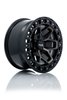 082923 Off-Road Series Zion Wheel [Size: 17" x 9"] Satin Black Tinted Bronze Finish - image 3