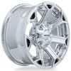 082947 Off-Road Series Peak Wheel [Size: 20" x 9"] Matte Gunmetal Finish - image 3